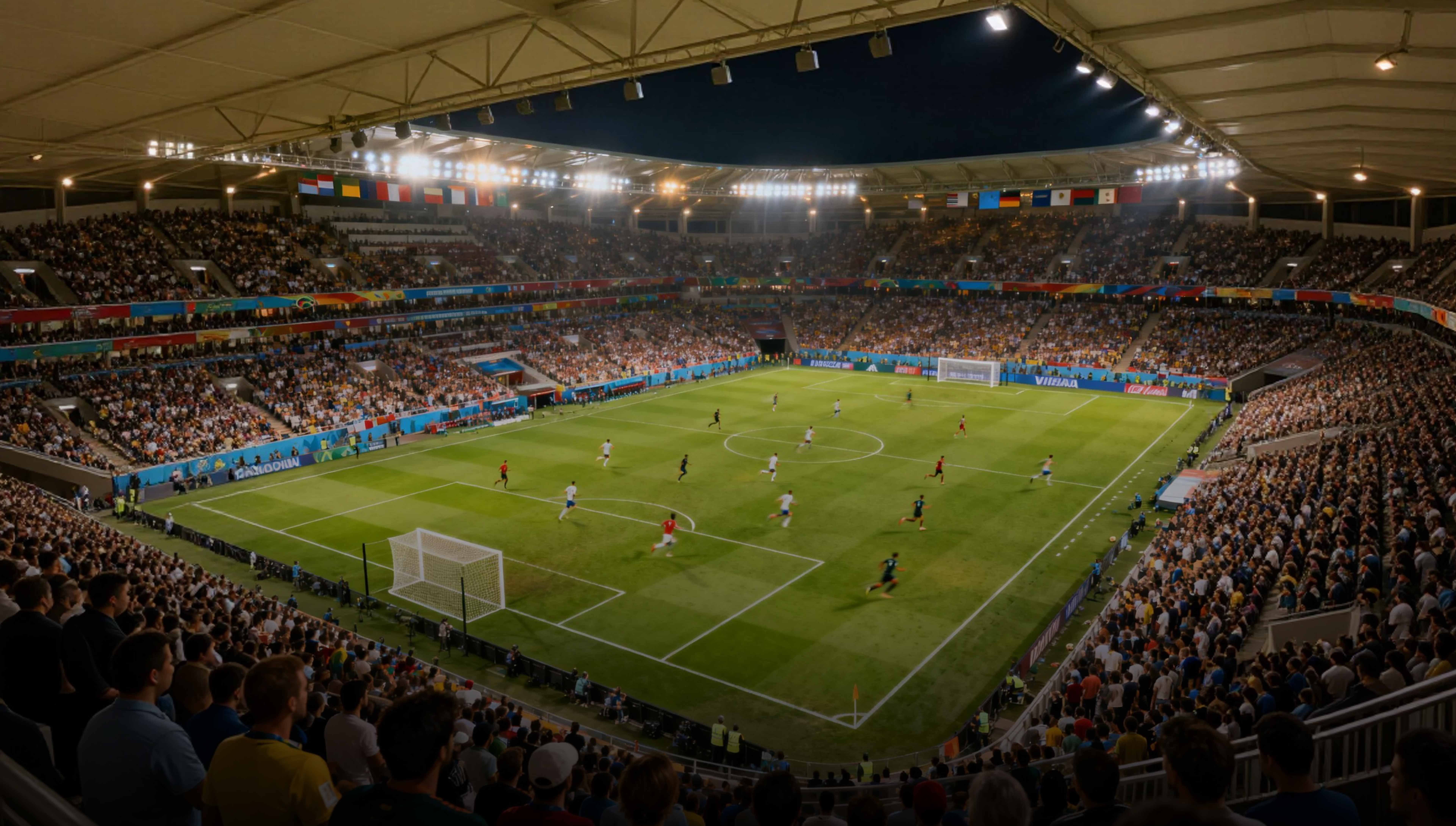Football stadium atmosphere